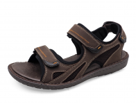 Men Sandals SKA-19 Brown Nubuck (Oiled)